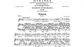 schumann myrthen_ op 25 widmung,Discovering Schumann’s Myrthen, Op. 25: A Personal Tribute